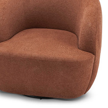 Rust Orange Cuddle Armchair